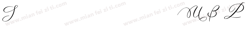 SbisaragoUB P字体转换